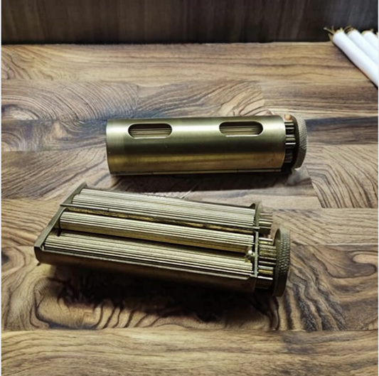 The Premium Brass Cigarette Roller: A Must-Have for Cigarette Enthusiasts