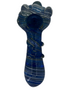5 Inch Glass Pipe - Blue with Lugs