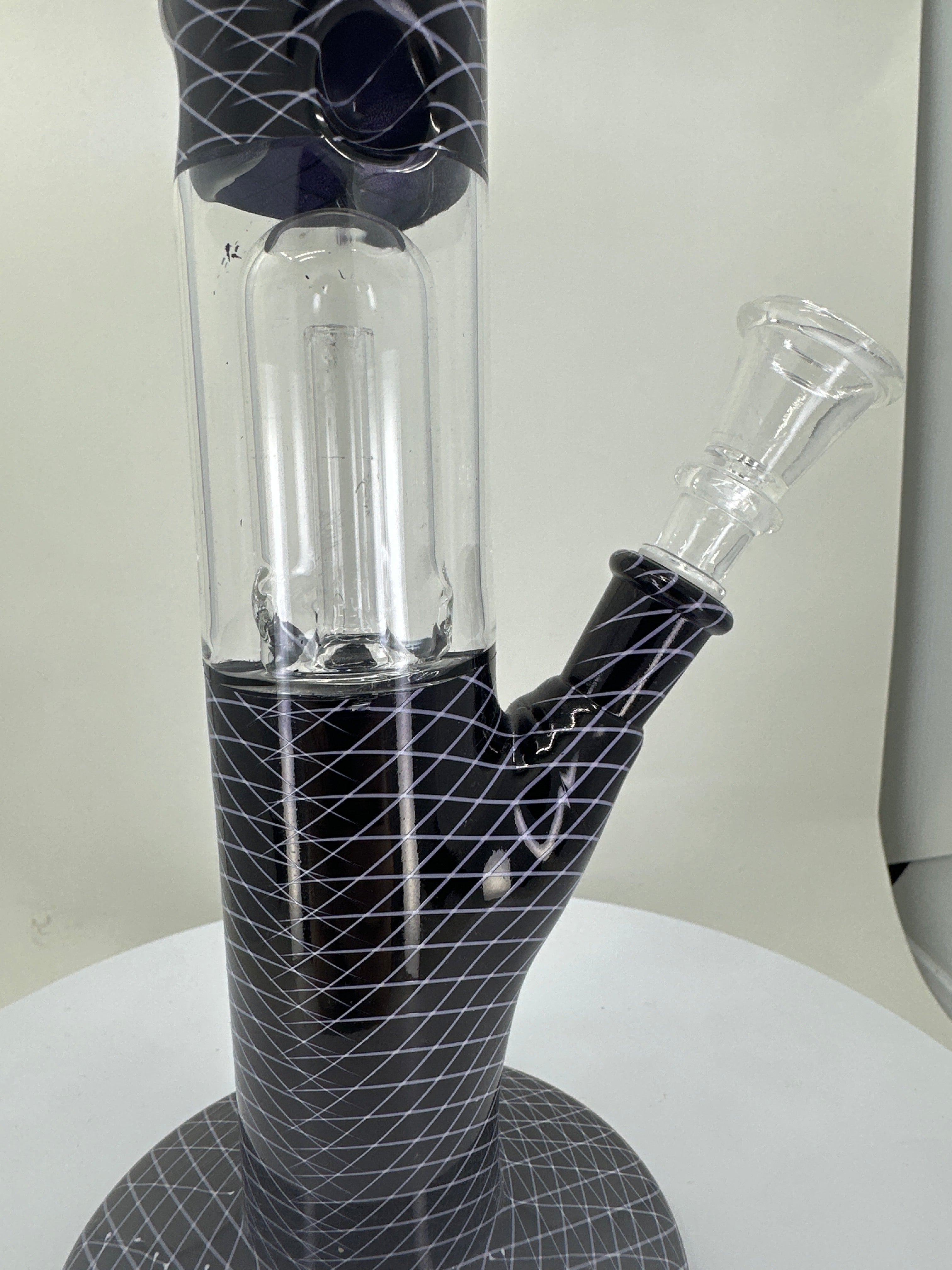 12 inch Straight Glass Bong