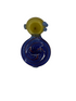 4 Inch Glass Pipe - Saucer Pipe