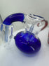 Blue Glass Bubbler