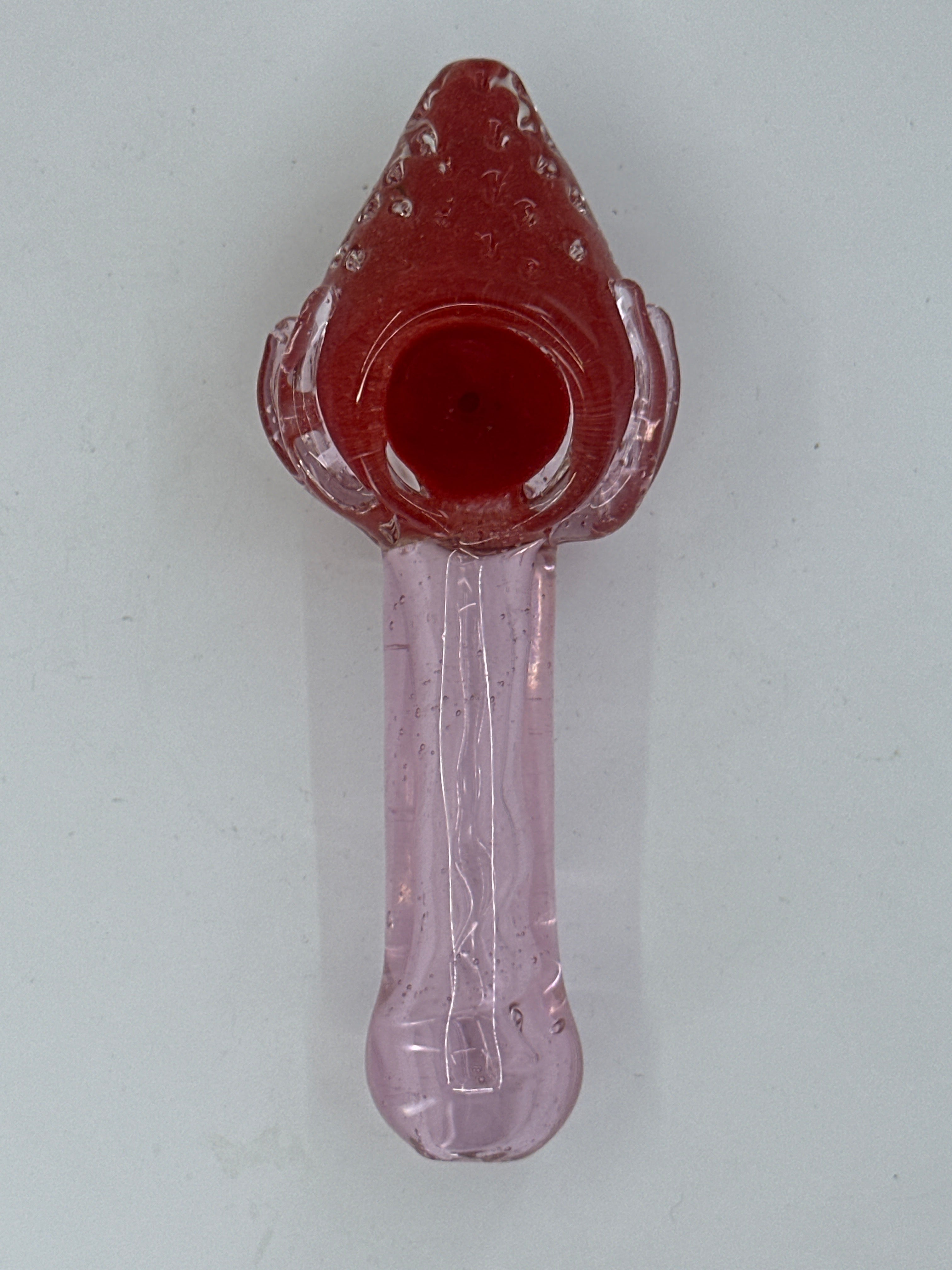 5 Inch Glass Pipe - Strawberry