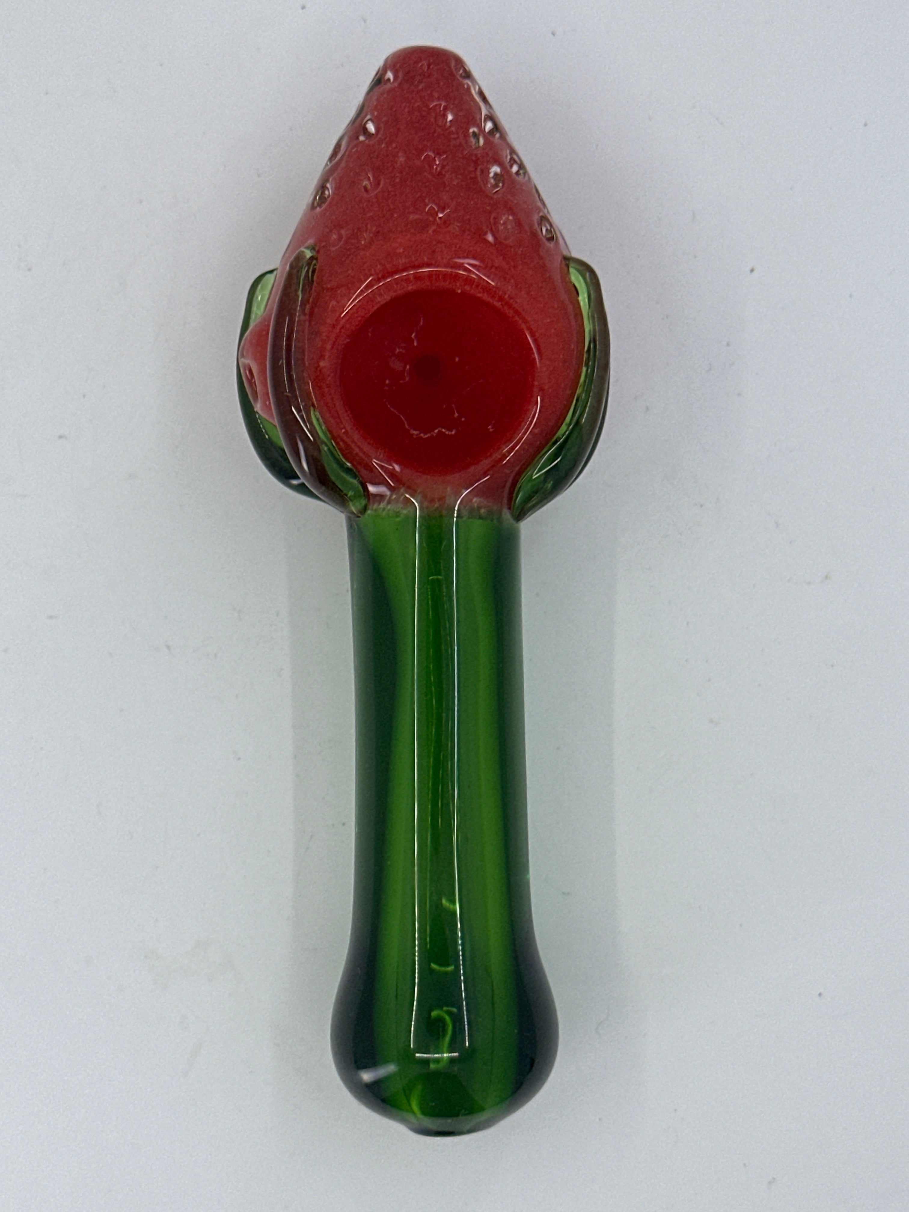 5 Inch Glass Pipe - Strawberry