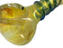 4 Inch Glass Spoon Pipe - Cosmic Spiral