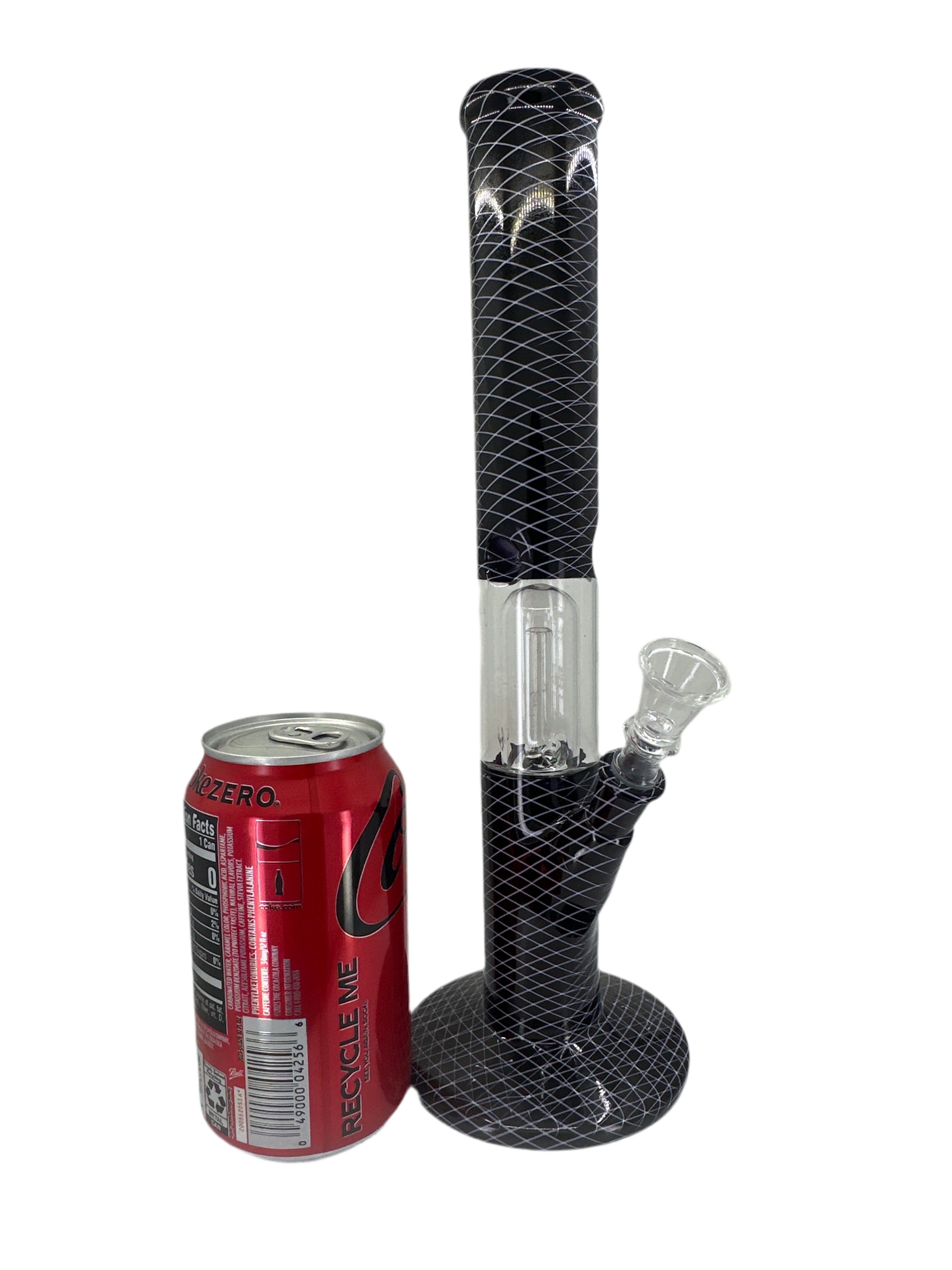 12 inch Straight Glass Bong