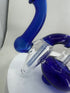 Blue Glass Bubbler