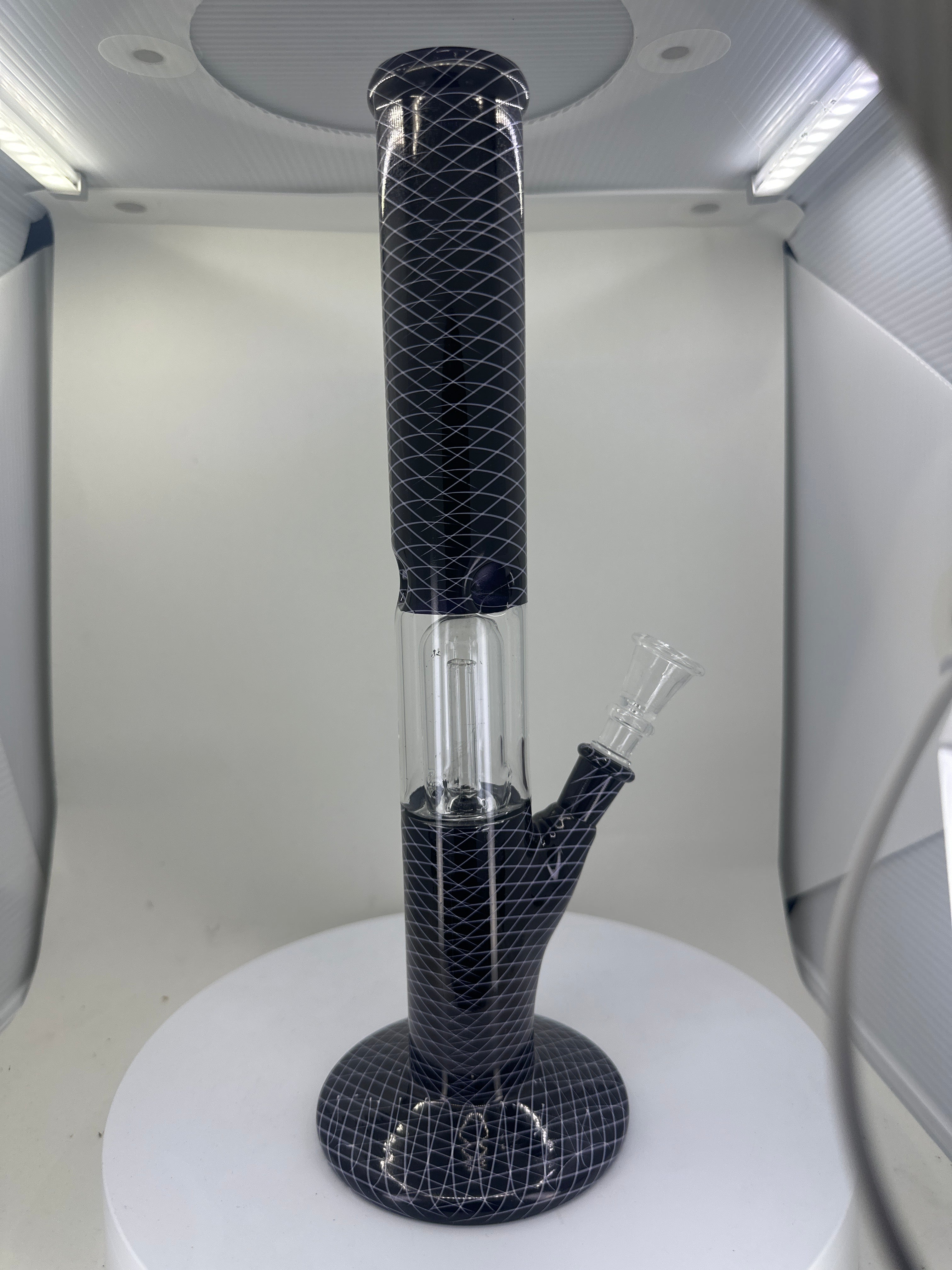 12 inch Straight Glass Bong