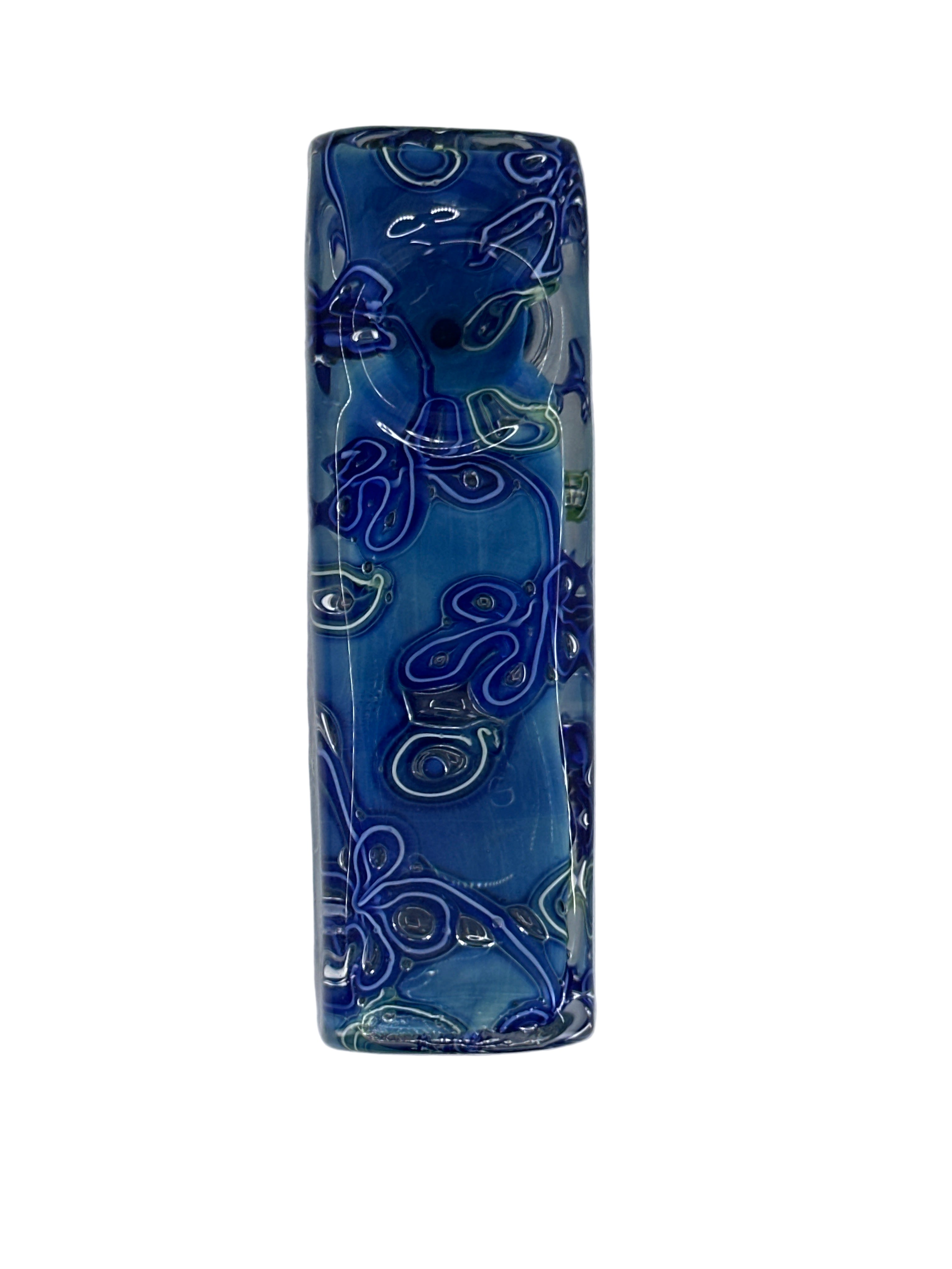 4 Inch Rectangular Glass Steamrollers