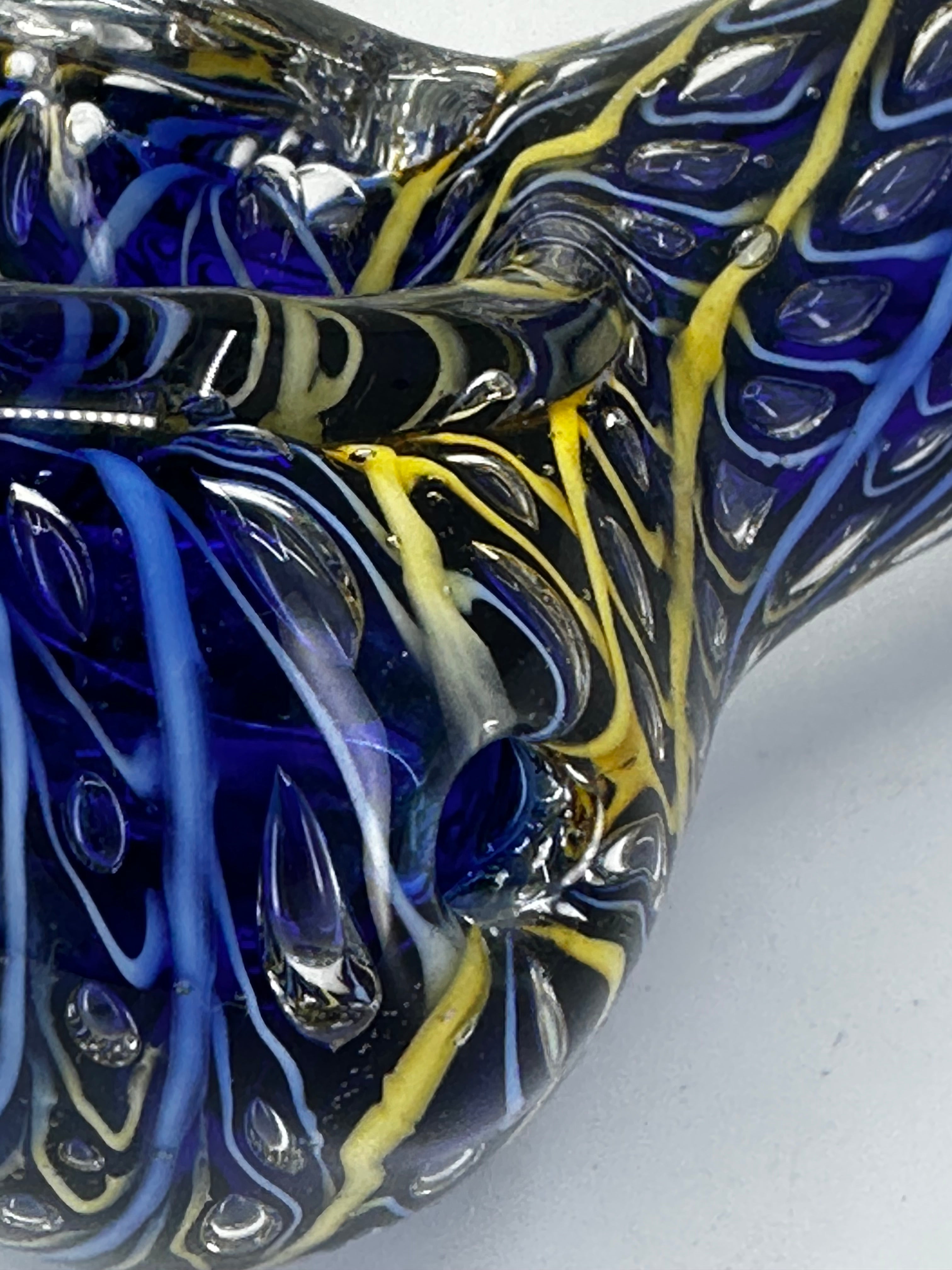 5 Inch Heavy Glass Infinity Pipe