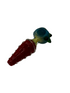 5 Inch Glass Pipe - Red and Blue With Spiral