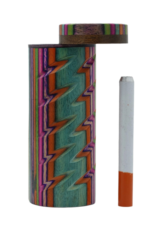 The Skatepark – Multicolor Dugout and Discreet One Hitter