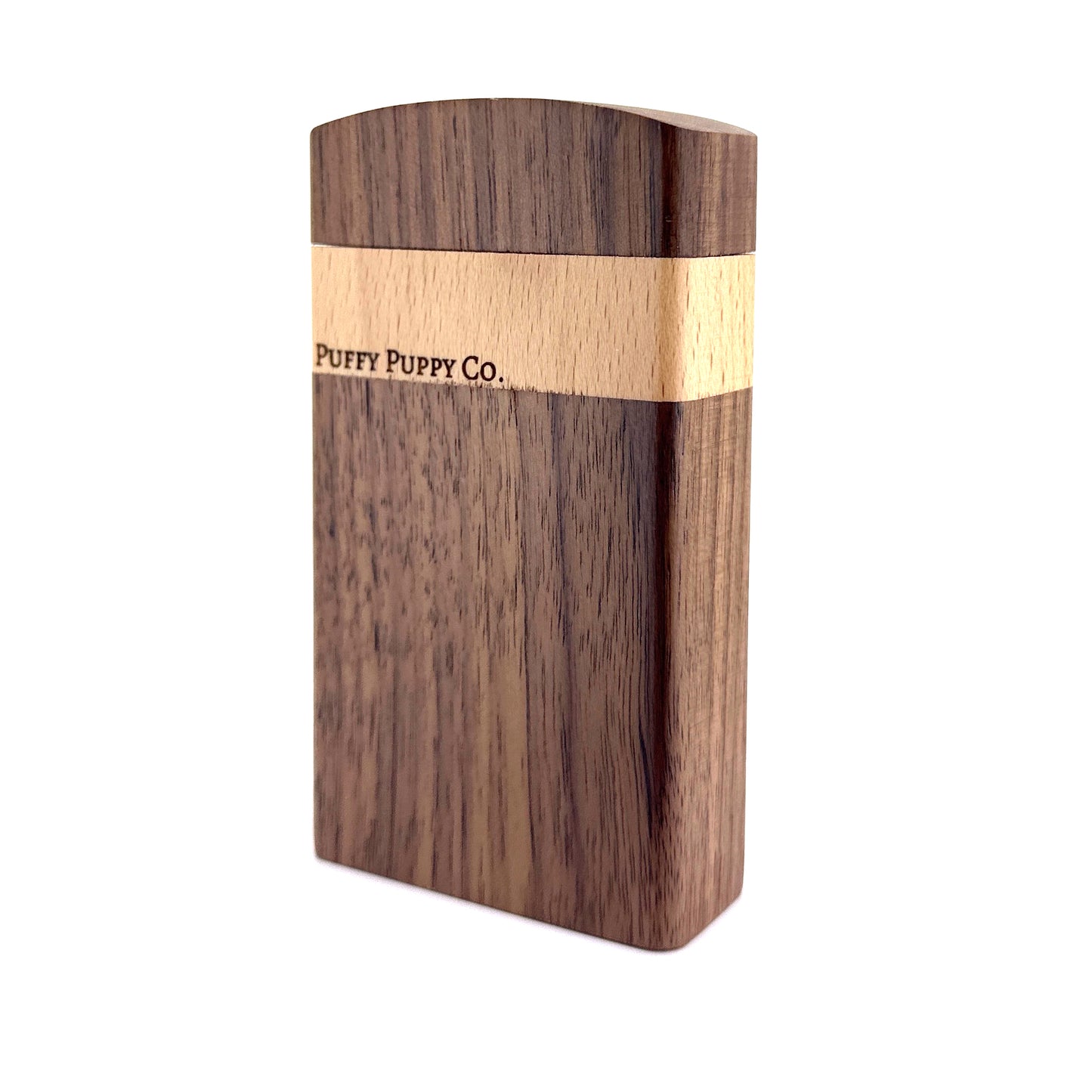 Pitillera de madera maciza