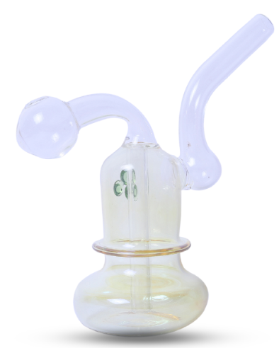 5 Inch Glass Bubbler with Bulb Bowl