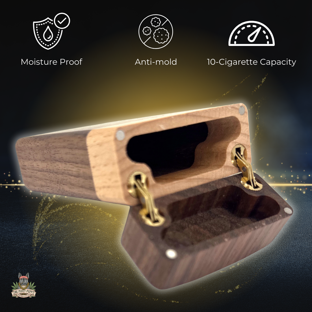 Solid wood cigarette case benefits