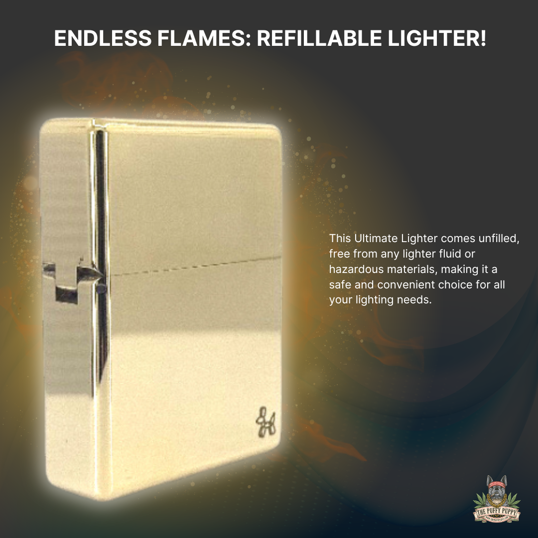 The Ultimate Lighter refillable feature