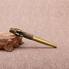 Premium dragon brass chillum and one hitter cigarette holder.