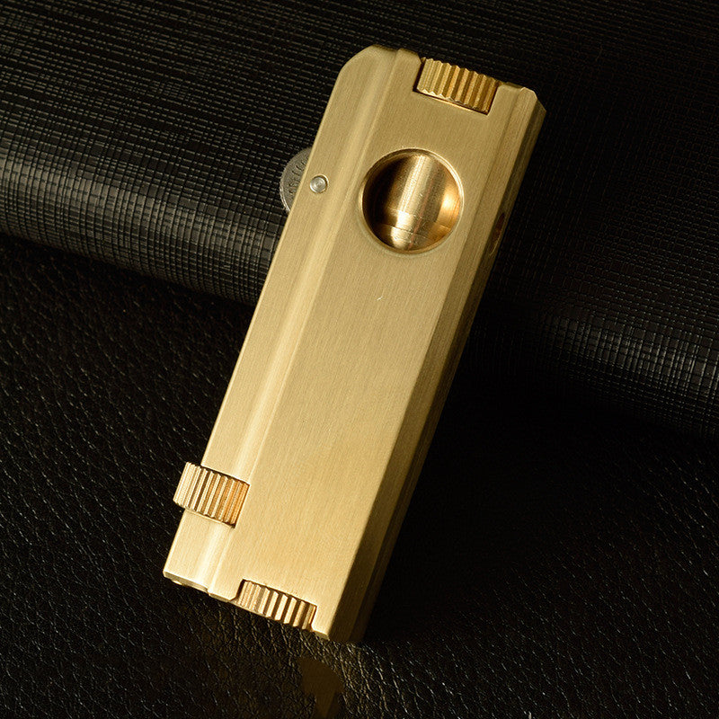 Steampunk copper brass lighter.