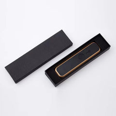 Black and gold magnetic pipe with box.