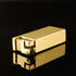 A gold heavy duty kerosene trench lighter.